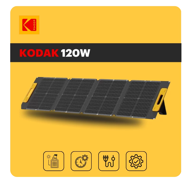 Panneau solaire portable Kodak® 120 W